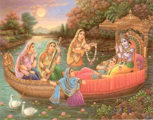 Krishna and the gopies