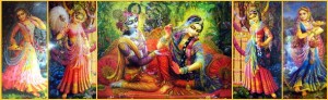 Radha and Krishna in the spiritual World