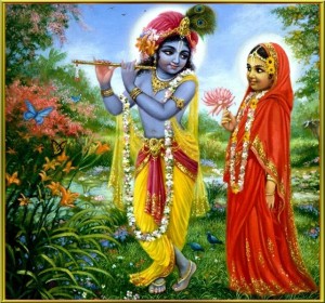 Srimati Radhika and Lord Krishna