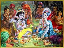 Krishna does not accept meat offerings and all devotees are strictly vegetarian, eating only food (prasadam) that is first offered to Krishna